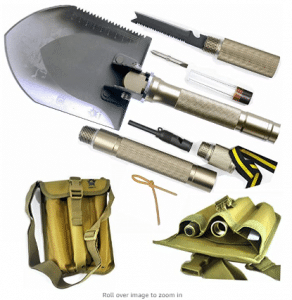 Military Portable Folding Shovel Survival Spade Outdoor-Tool Z2R2 Hi For C8X2 