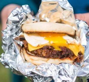 Camping Breakfast Sandwich