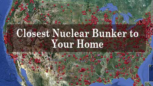 Closest Nuclear Bunker to Your Home c