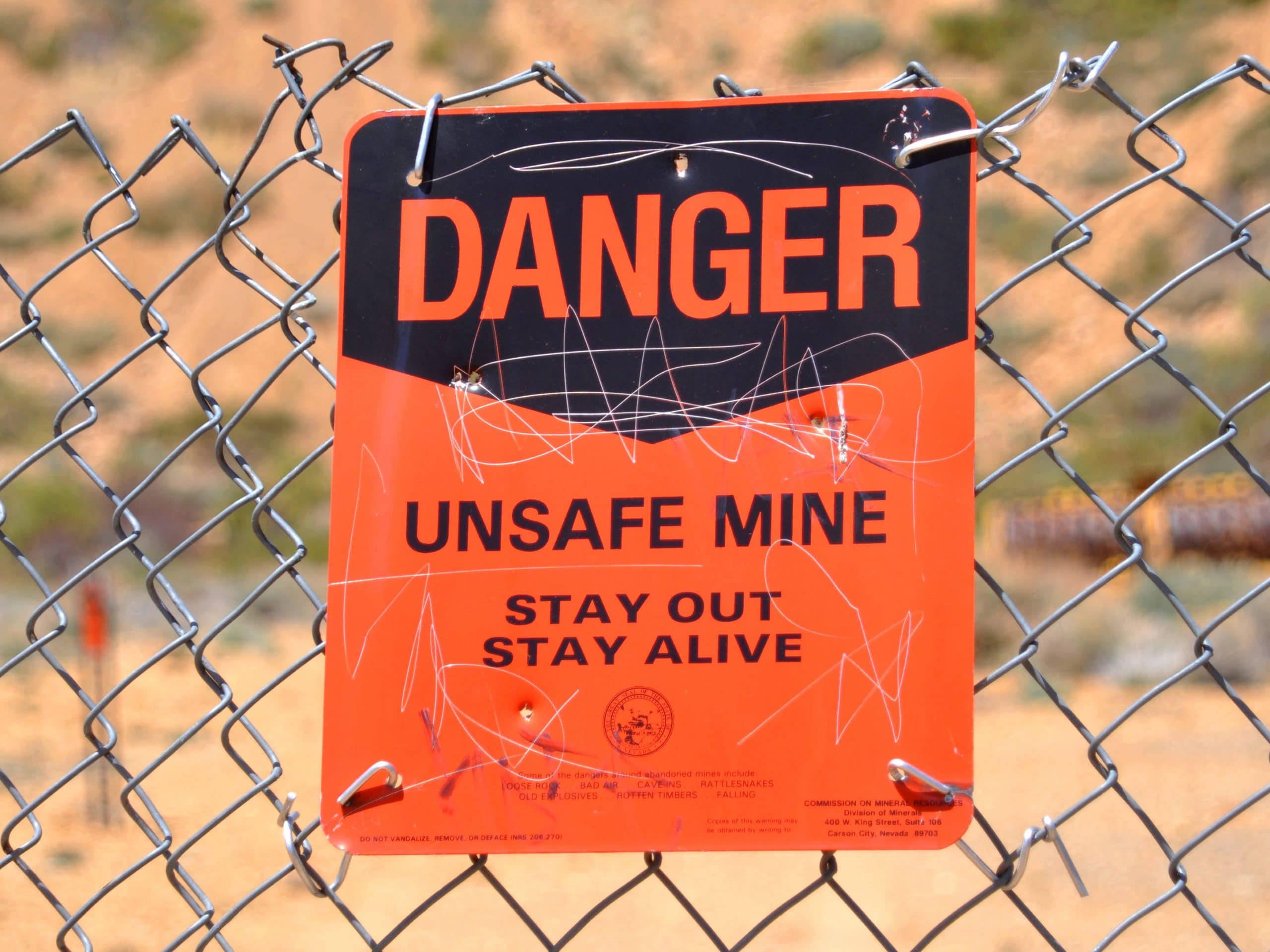 Danger-Nevada-Sign-Berlin-State-Park-Mining