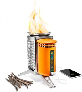 Electricity Generating Wood Camp Stove