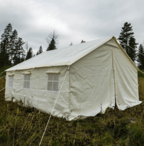Elk Mountain’s Canvas Tent