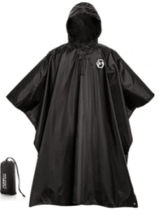 Foxelli Hooded Rain Poncho