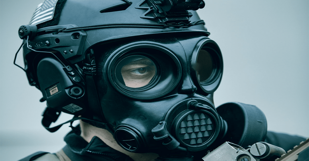 Máscaras antigás militares Mira Safety Cm-7M