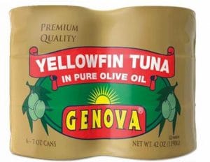 Genova Yellowfin Tuna in Pure Olive Oil