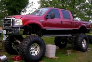 Jacked Up Truck