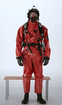 Tuta Hazmat di livello B