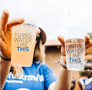 LifeStraw Personal Water Filter for Hiking