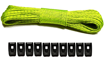 LiteOutdoors Guyline & Tensioner Kit