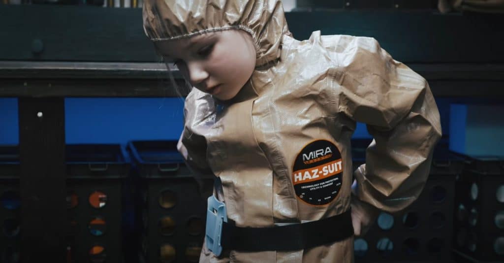 Più vantaggi per gli utenti delle tute Hazmat