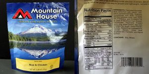 Mountain House Bucket 9 Mountain House Ingredient List