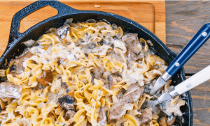 One-Pot Beef Stroganoff