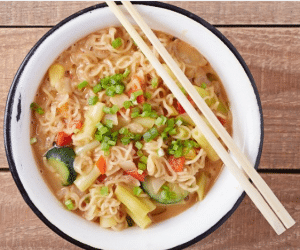 Peanut Sauce Ramen