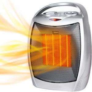 Portable Electric Space Heater 1500W 750W Ceramic Heater