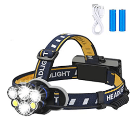 Rechargeable headlamp