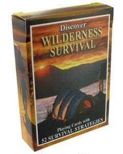 Sea And Sky Discover Wilderness Survival Playing Cards