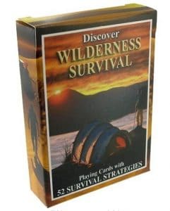 SEA and SKY Discover Wilderness Survival Playing Cards