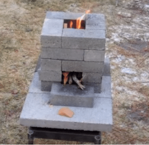 A Rocket Stove