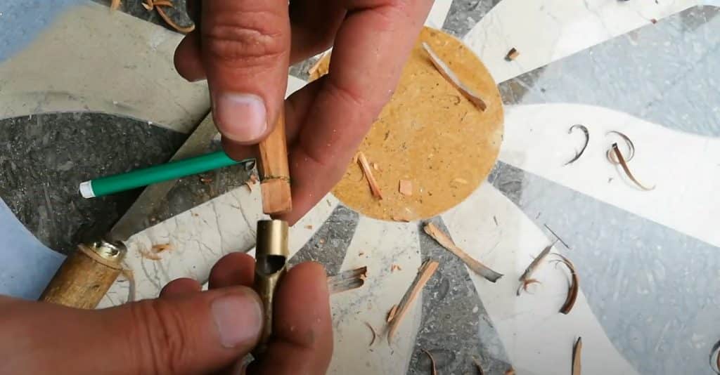 Making A Handmade Bullet Survival Whistle