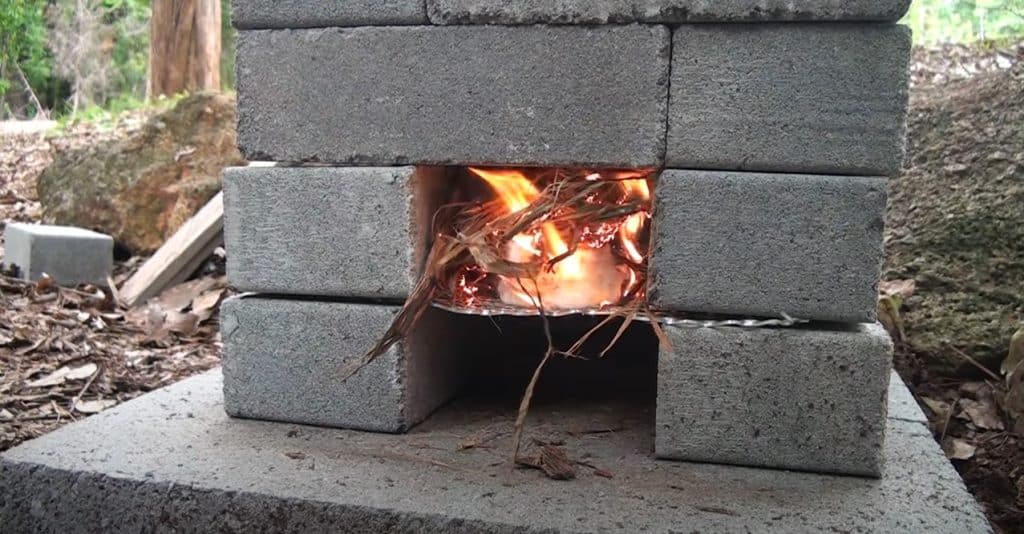 A Rocket Stove