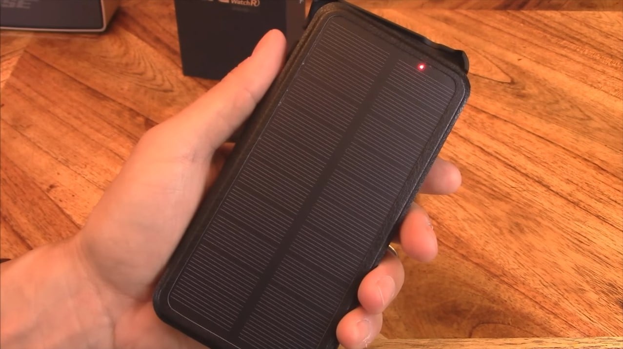 Solarlade-Telefonhülle