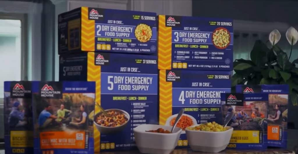 Los mejores kits de alimentos para emergencias