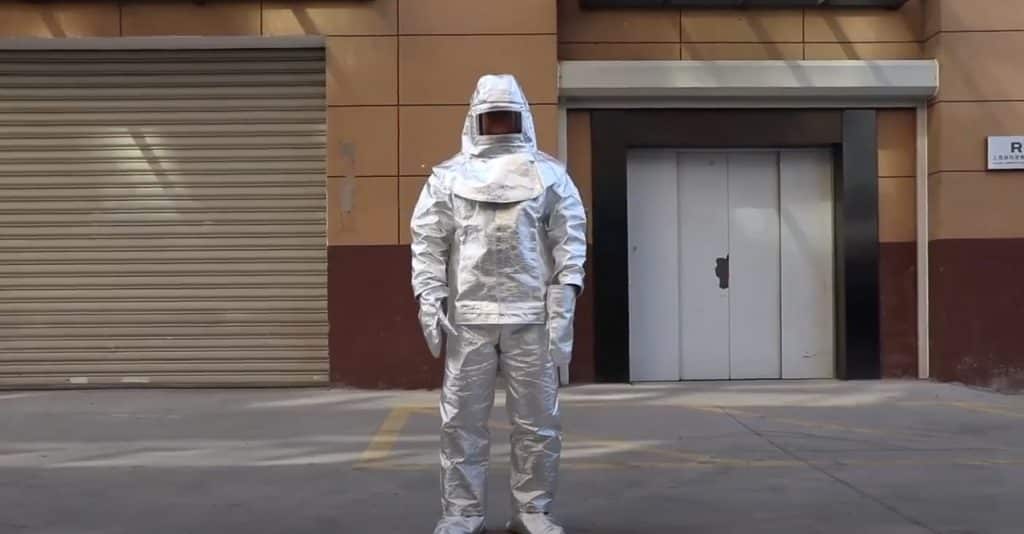 Tuta Baofeng contro le radiazioni termiche