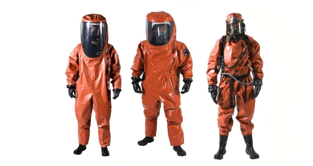 Tipi di protezione Hazmat