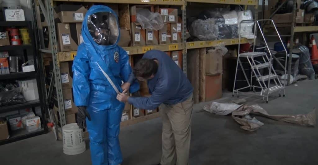 Tipi di tute Hazmat