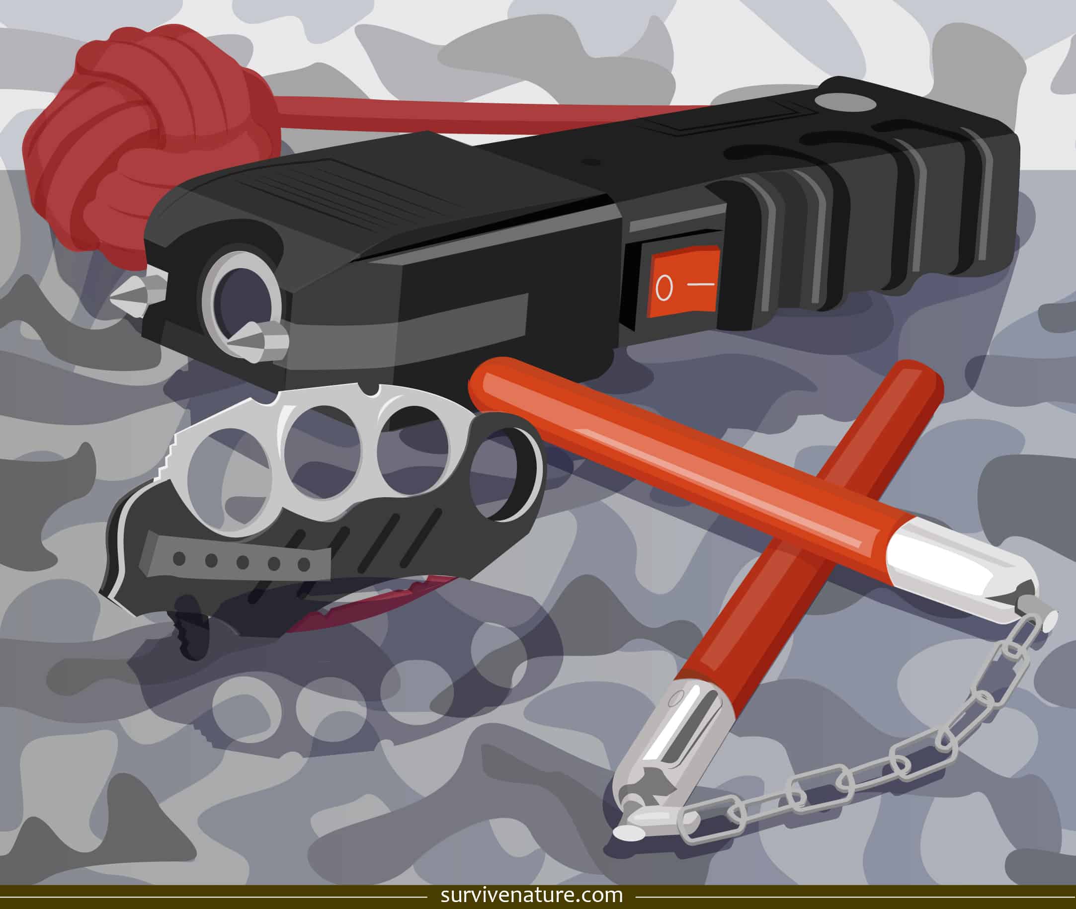 Best SelfDefense Weapons and Tools Survive Nature