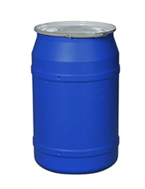 Sided Drum With Metal Band