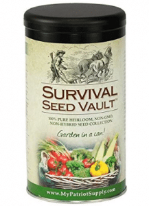 Survival Seed Vault Non-GMO