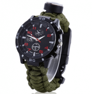 Survival Watch with Paracord