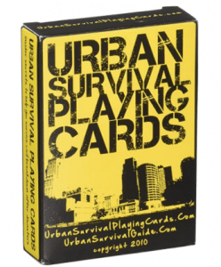 Urban Survival Playing Cards