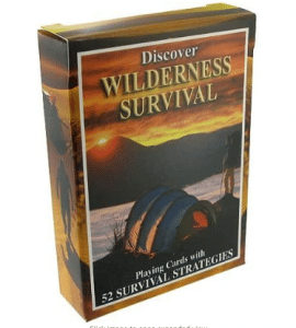 Wildnis Survival Spielkarten
