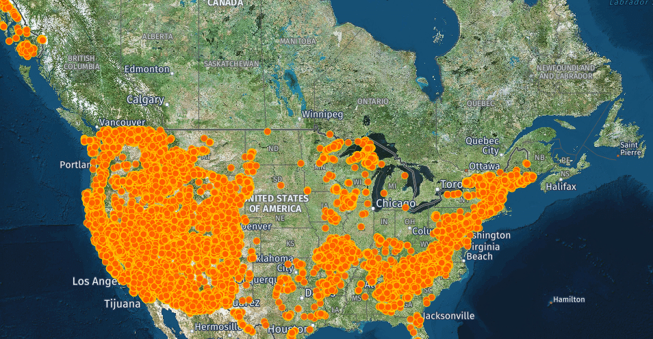 map of abandoned metal mines