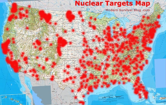 Usa-Nuclear-Targets-Map