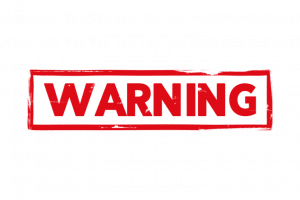 warning