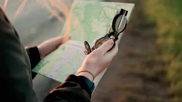 Cache-locatiekaart