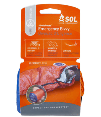 emergency sleeping bag bivouac bivvy SOL