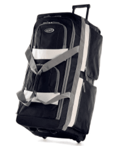 Olympia 8 Pocket Rolling Duffel Bag