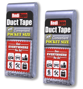 Reditape Travel Size Pocket Duct Tape Colors