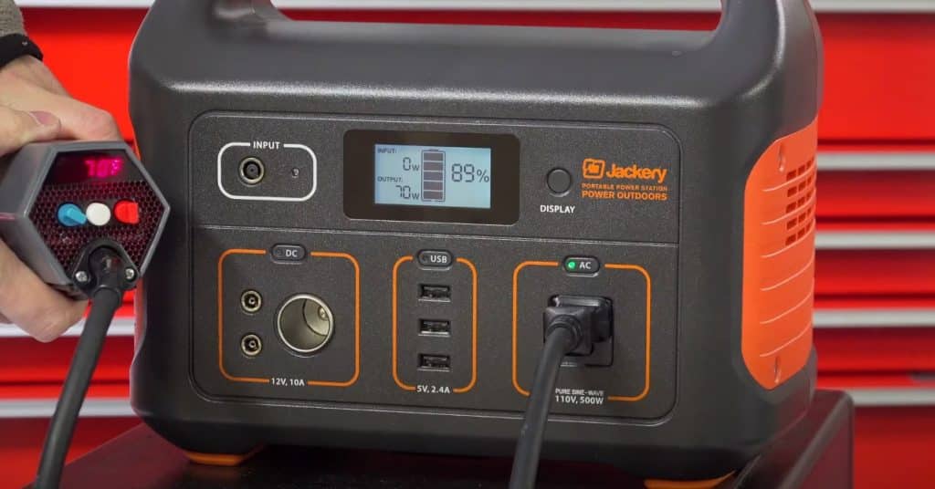 Jackery Explorer 500 Indoor Generator