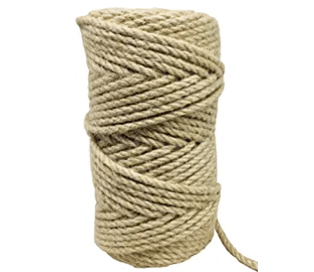 164 Feet 5mm Jute Twine, Heavy Duty Jute Rope