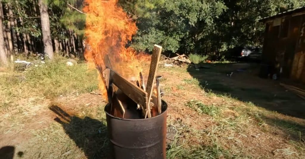 What Can You Burn in a Barrel?