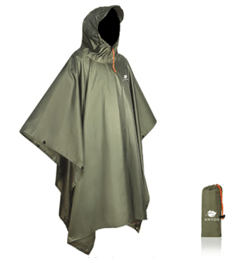 Anyoo Waterproof Rain Poncho