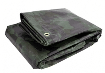 Heavy Duty Waterproof Camo Tarp