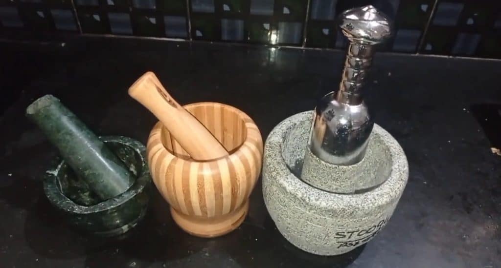 Types of Mortars and Pestles