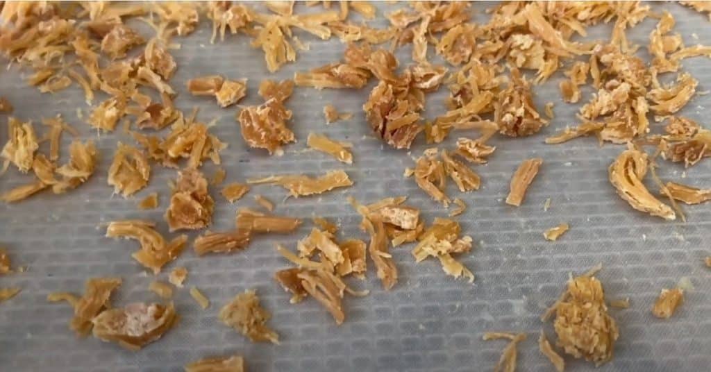 Dehydrating chicken