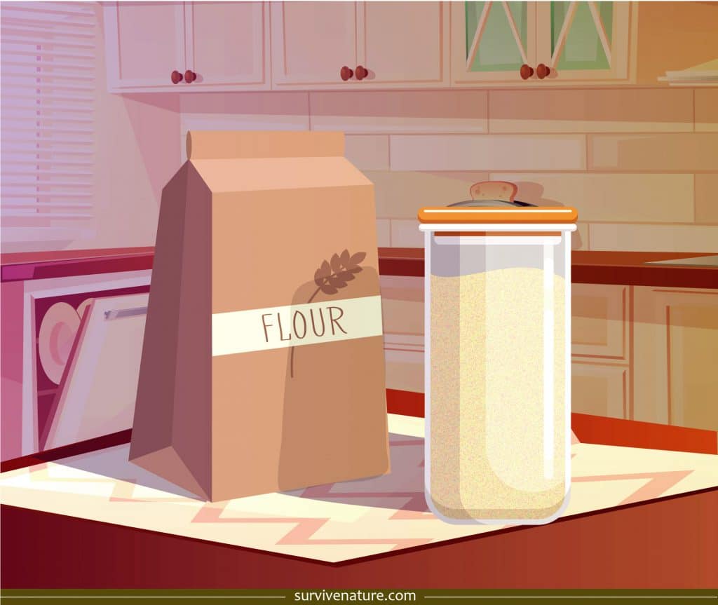 How to Store Flour Long Term Survive Nature